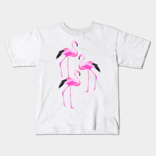 Pink Flamingo Kids T-Shirt